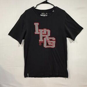 LRG Lifted Research Group Premium‎ Fit T-Shirt M Black Streetwear Logo